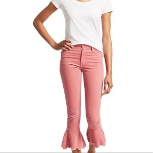 Mother denim pink Cha-Cha pants